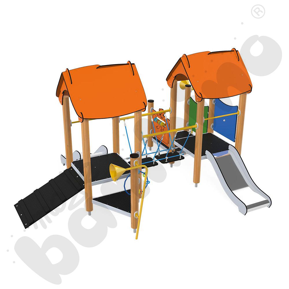 Orbis - zestaw 11652, drewniane słupy