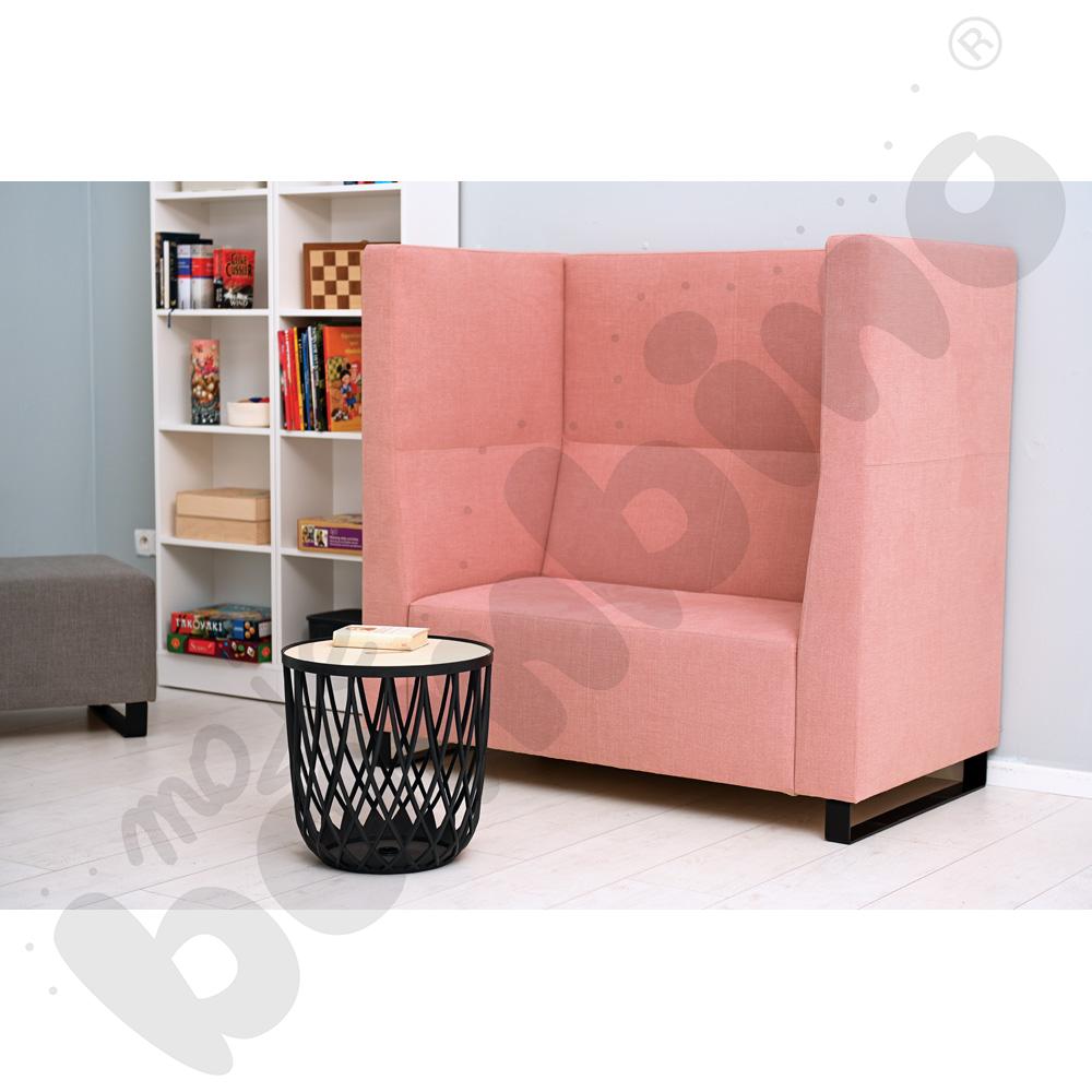 Sofa Universum 2-os. wys. 133 cm, 2 boki średnie, tkanina KG19