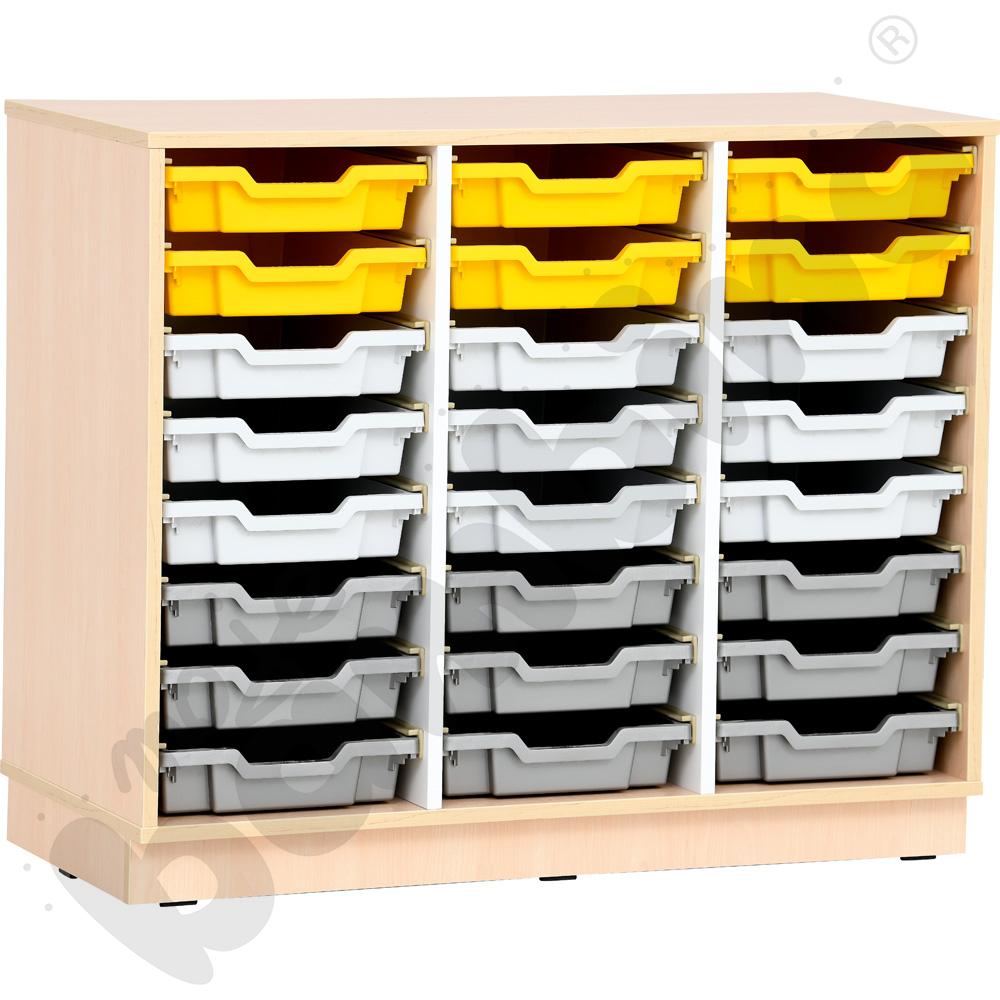 Quadro - zestaw 158, skrzynia klon jasny