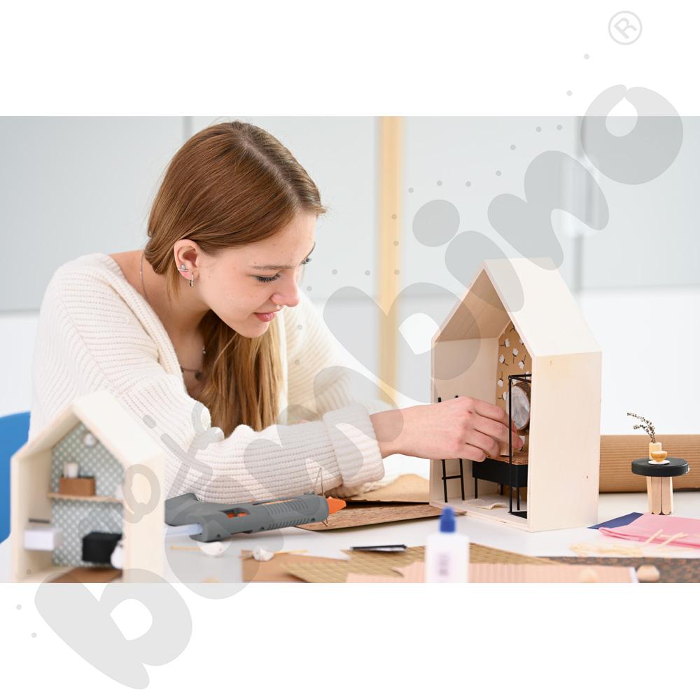 Pudełka - domki do ozdabiania