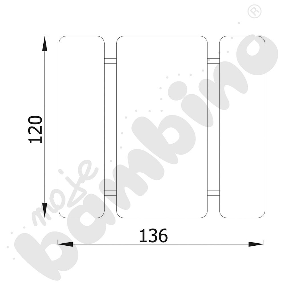 Stolik z ławkami Mikrus