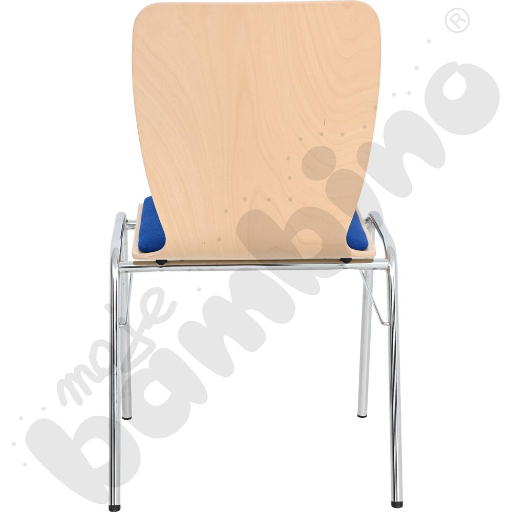 Krzesło Wing II seat plus chrome - pełne oparcie