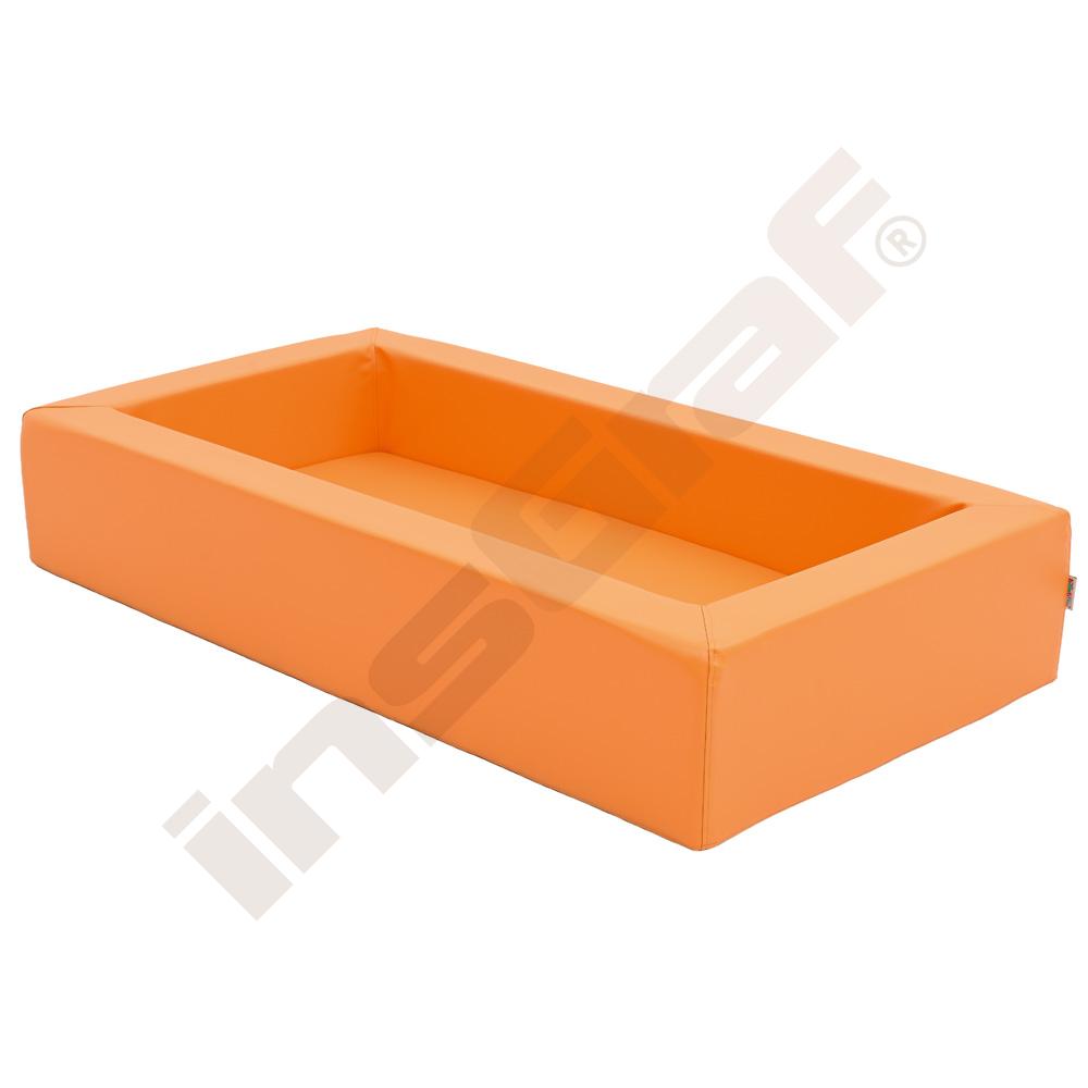 Pěnové lehátko oranžové