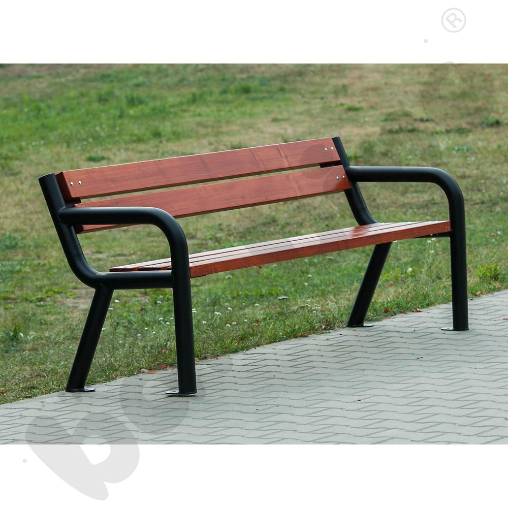 Ławka Viking, mahoń