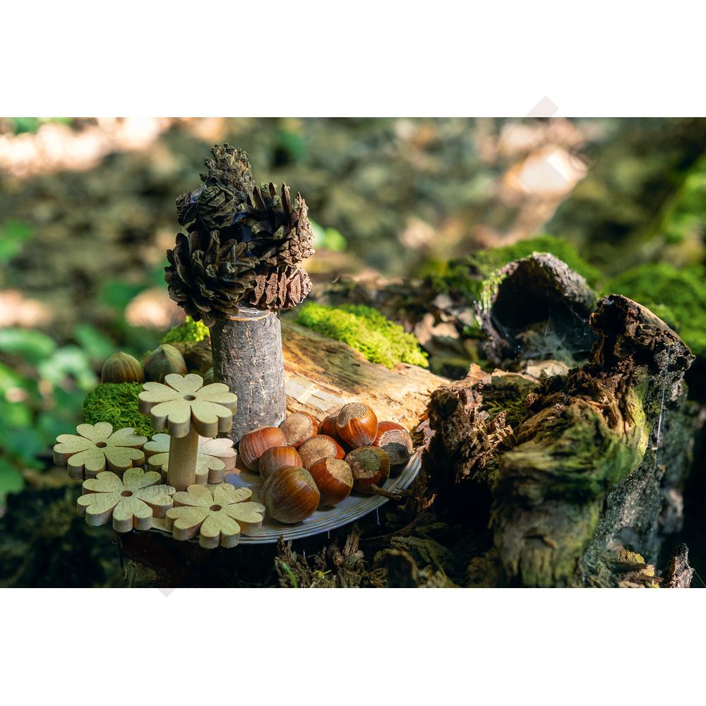 
Holzblüten, 20 Stck. 
