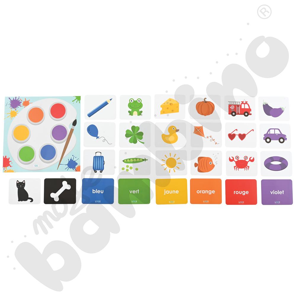 LOGI miniBot - kolory - w języku francuskim