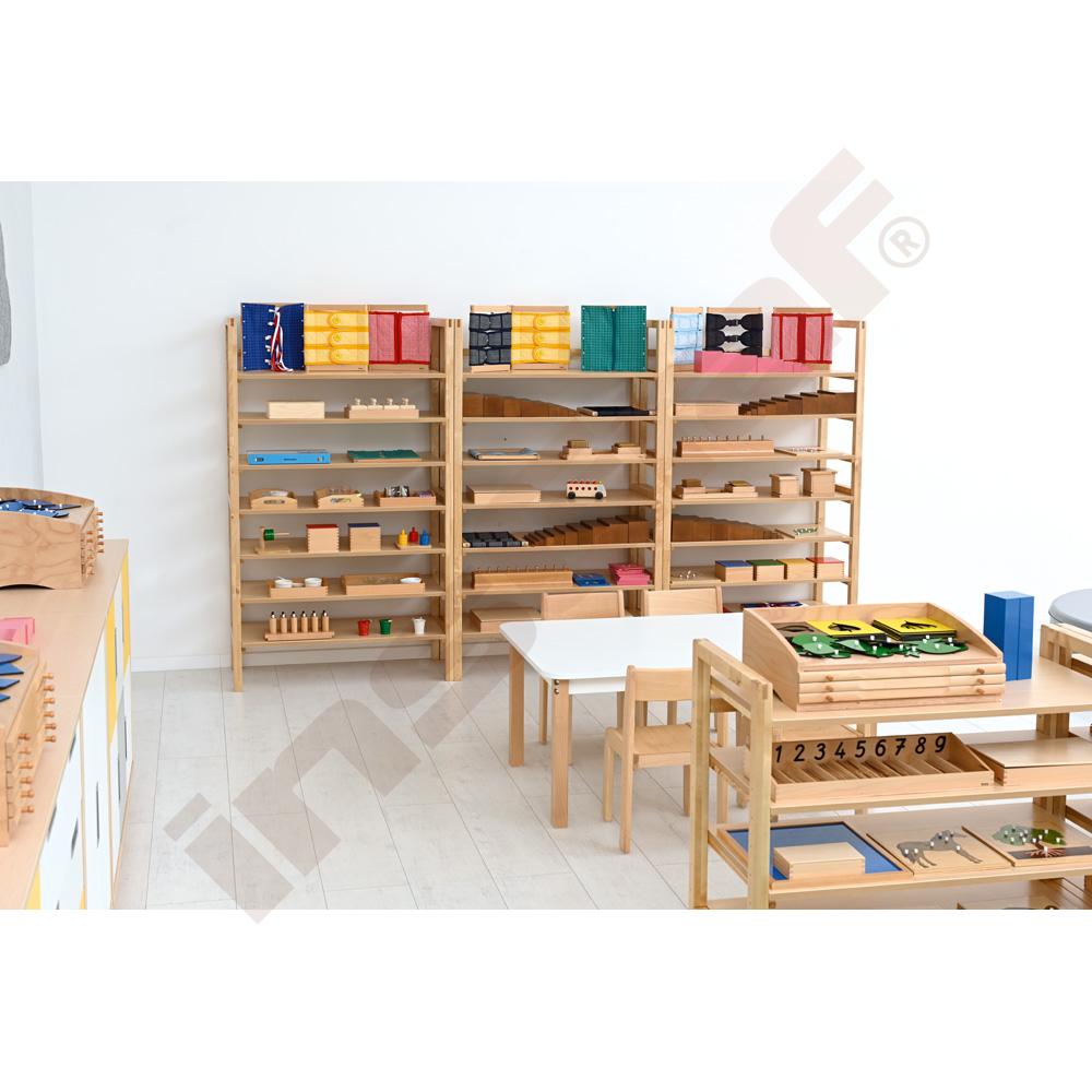 Regály Flexi na edukační pomůcky, výška 160 cm