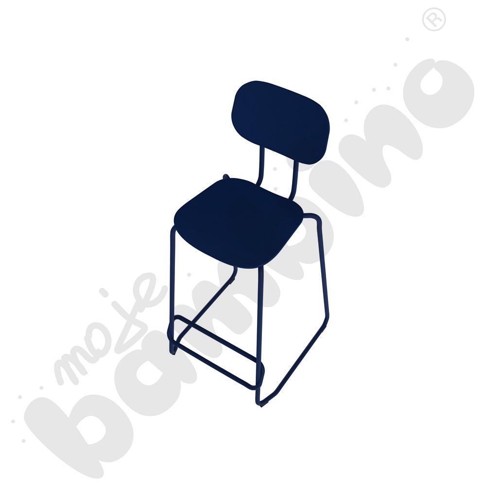 Hoker wysoki New School ciemnoniebieski