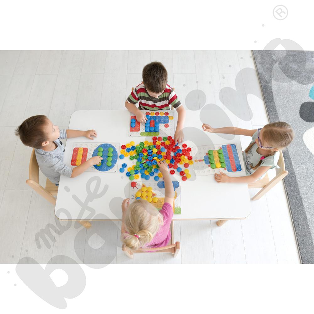 Maxi mozaika z pastelowymi napami