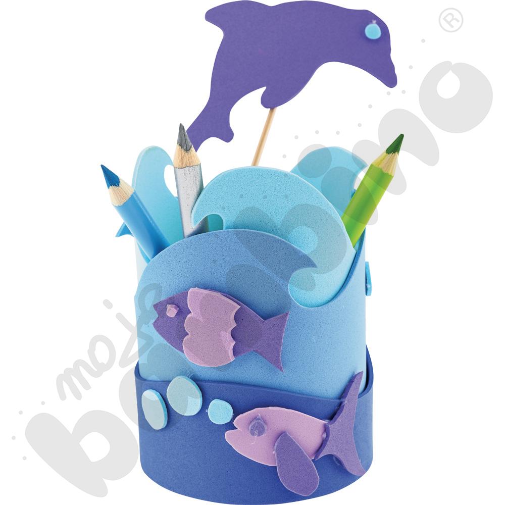 Piankowe arkusze, kolor mix niebieski