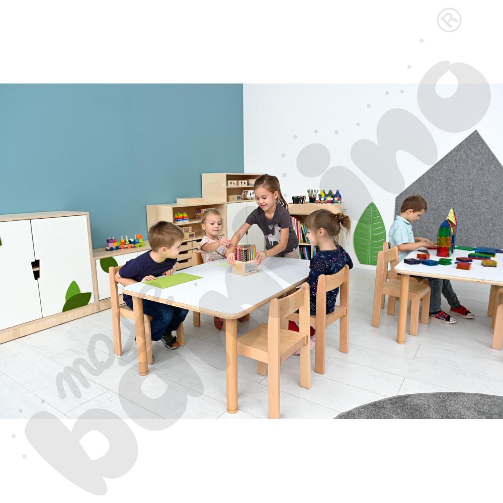 Blat Flexi prostokątny - biały