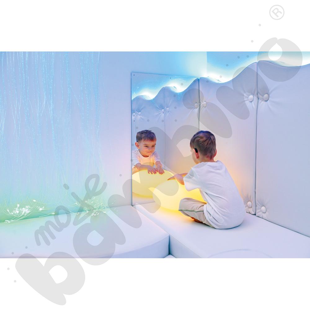 Lustro bezramowe 130 x 60 