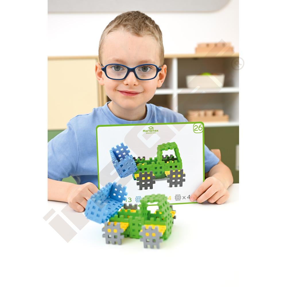 Malé kostky oplátky - sada s EDU kartami 