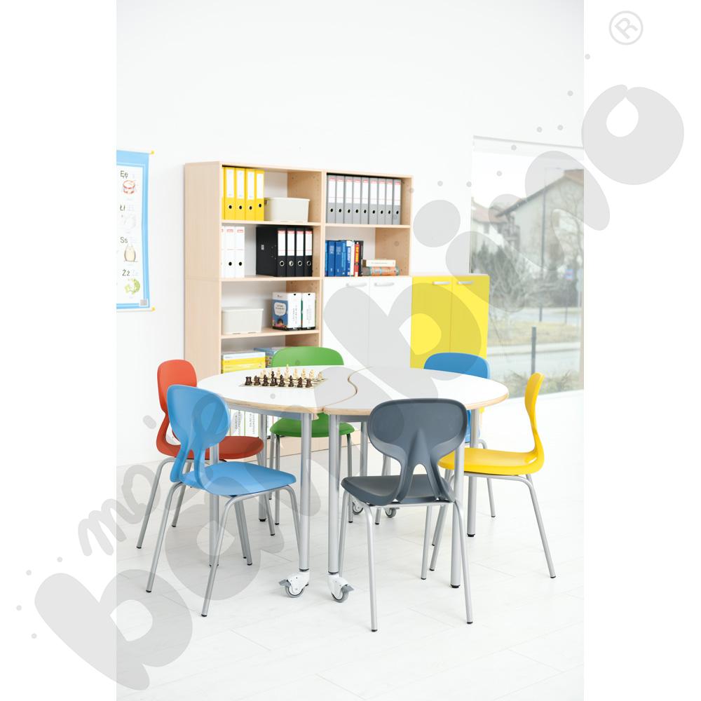 Krzesło Colores rozm. 6 żółte