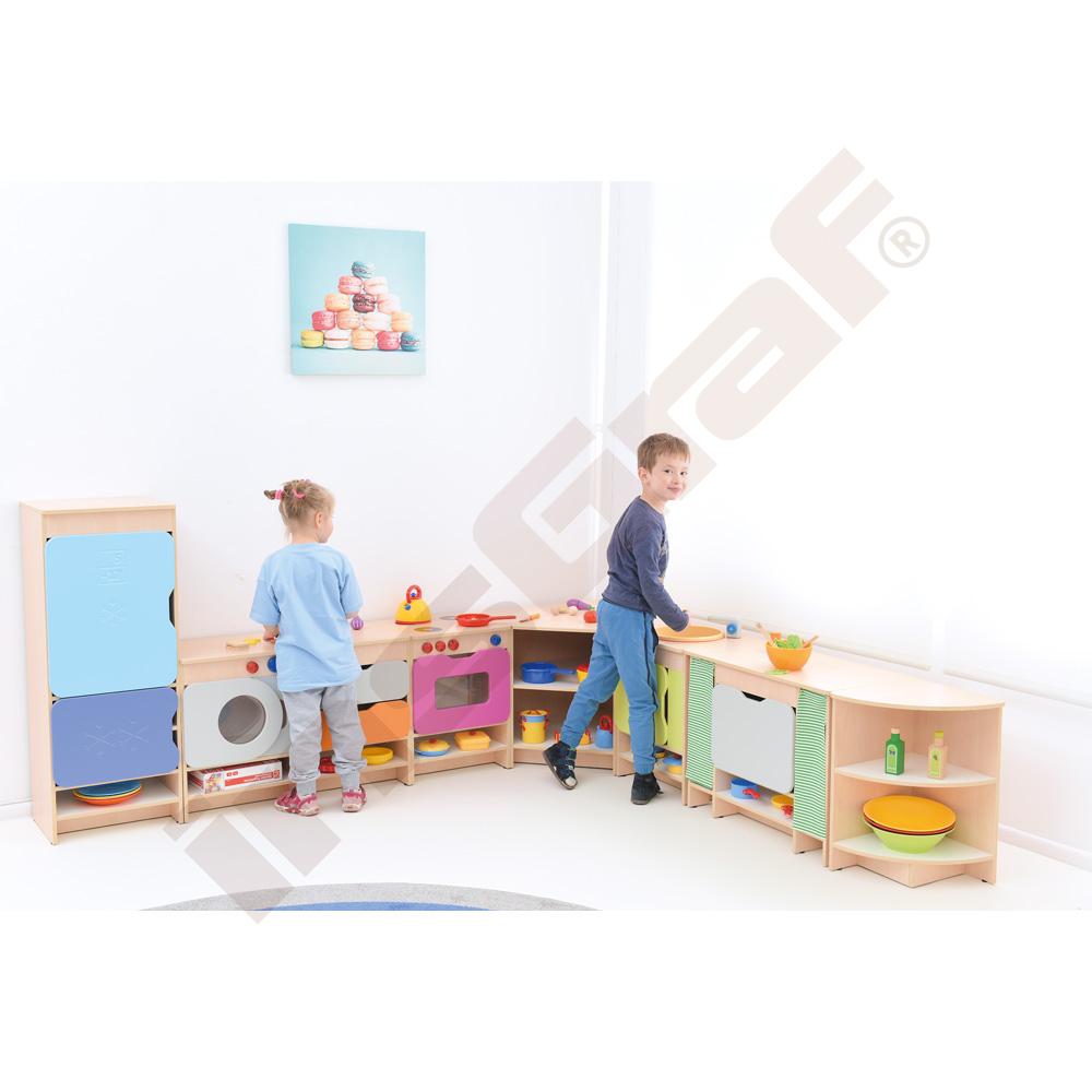 Kuchyňka Quadro - sestava s lednicí