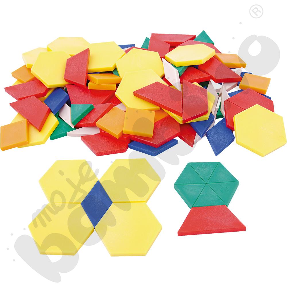   Geometryczne kształty z tworzywa  