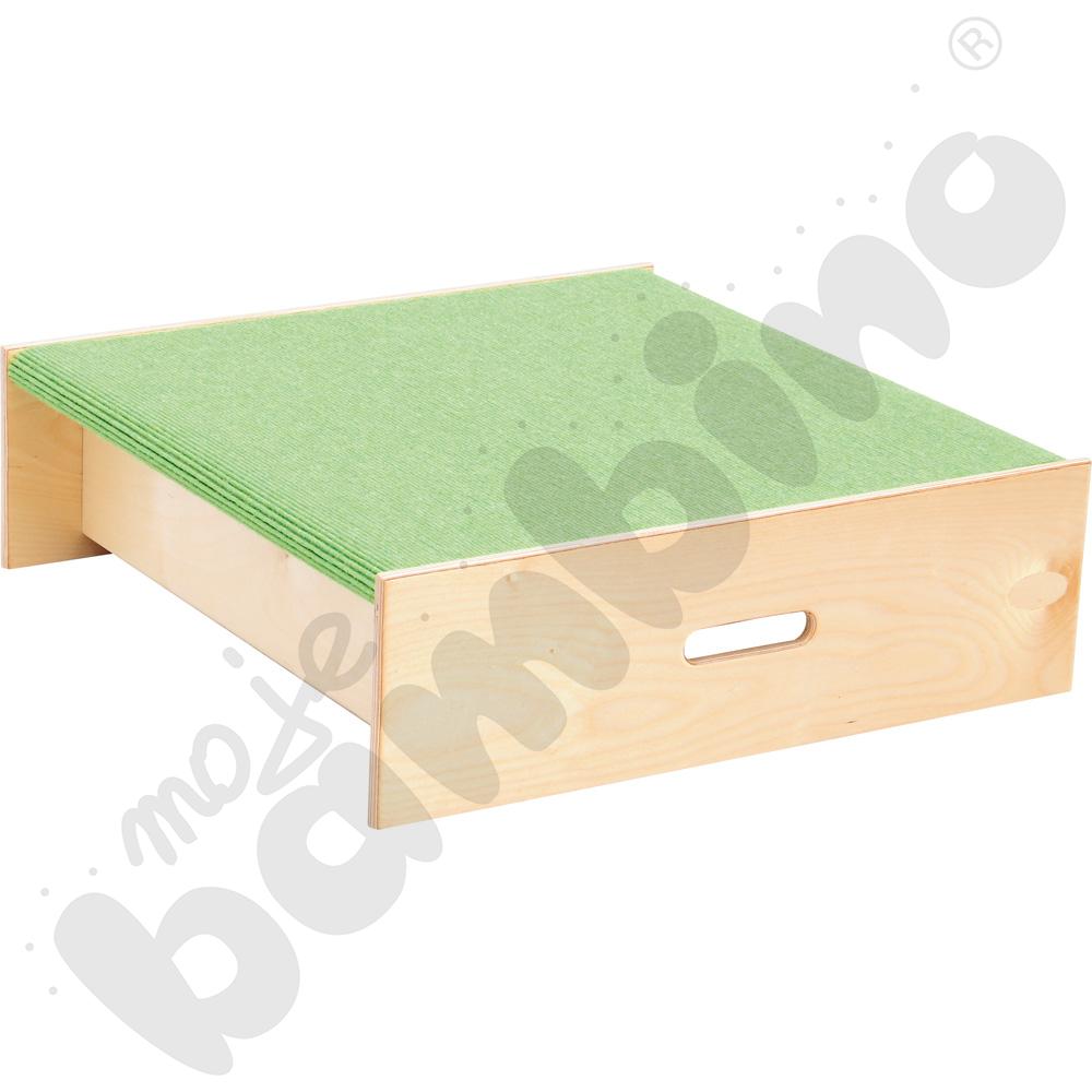 Podest kwadrat, wys. 20 cm - jasnozielony