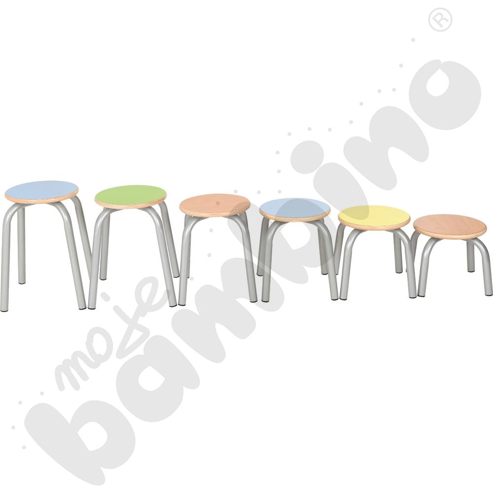 Taboret Flexi zielony rozm. 5