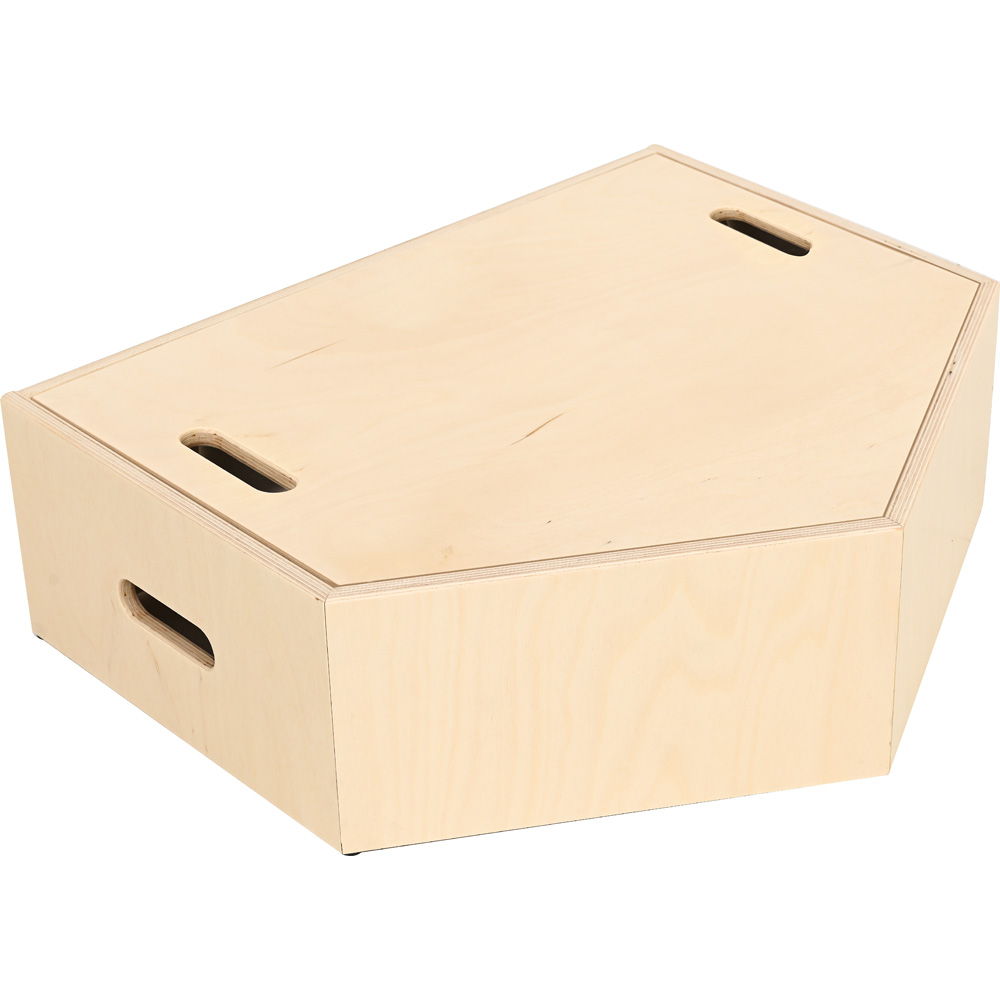 Päťhranné pódium s krytom, výška 20 cm