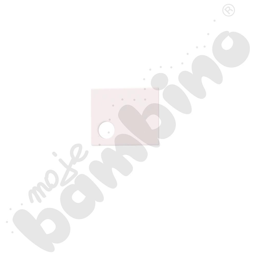 Drzwi do szatni Kropla małe - białe 