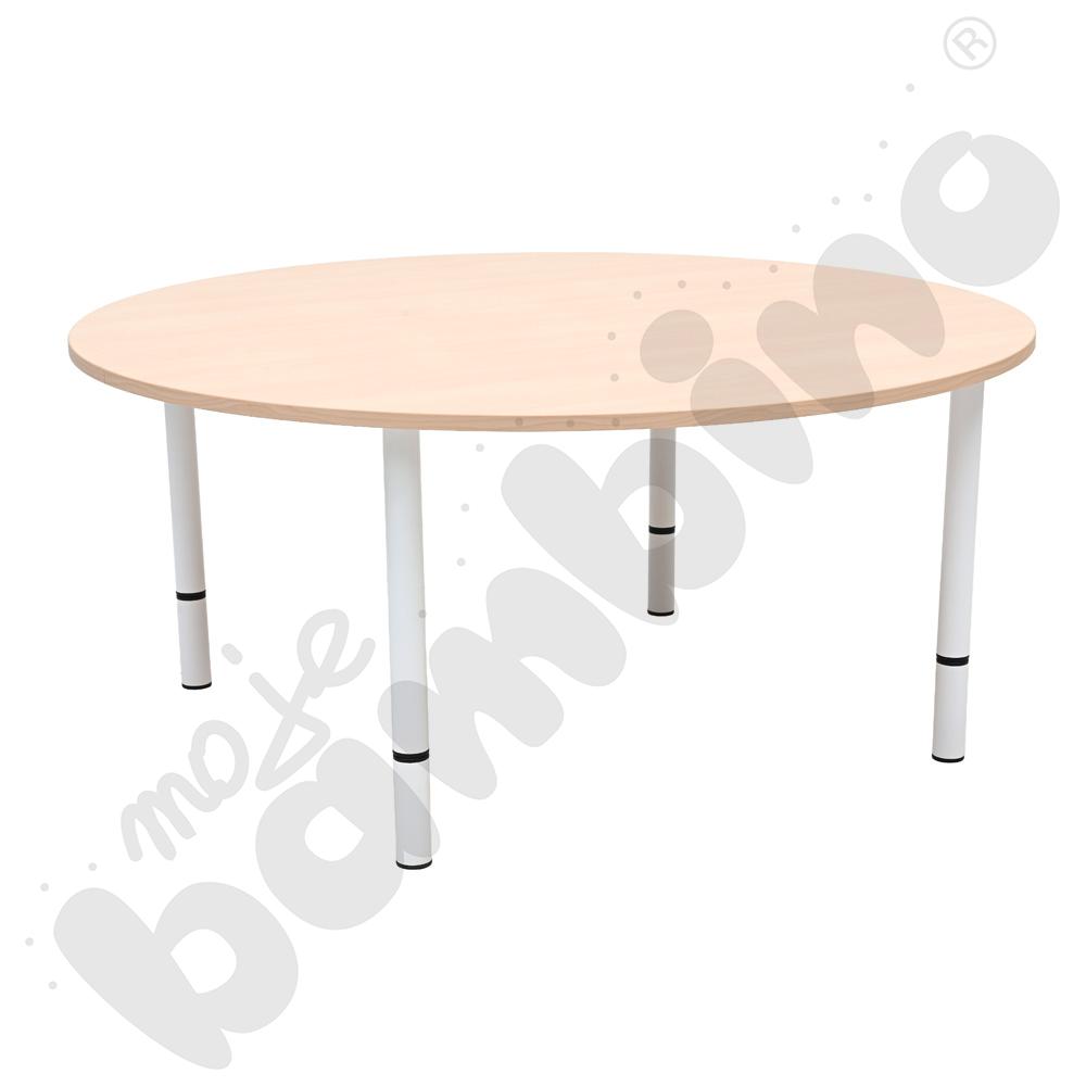 Blat Quadro klon jasny okrągły, klon jasny obrzeże