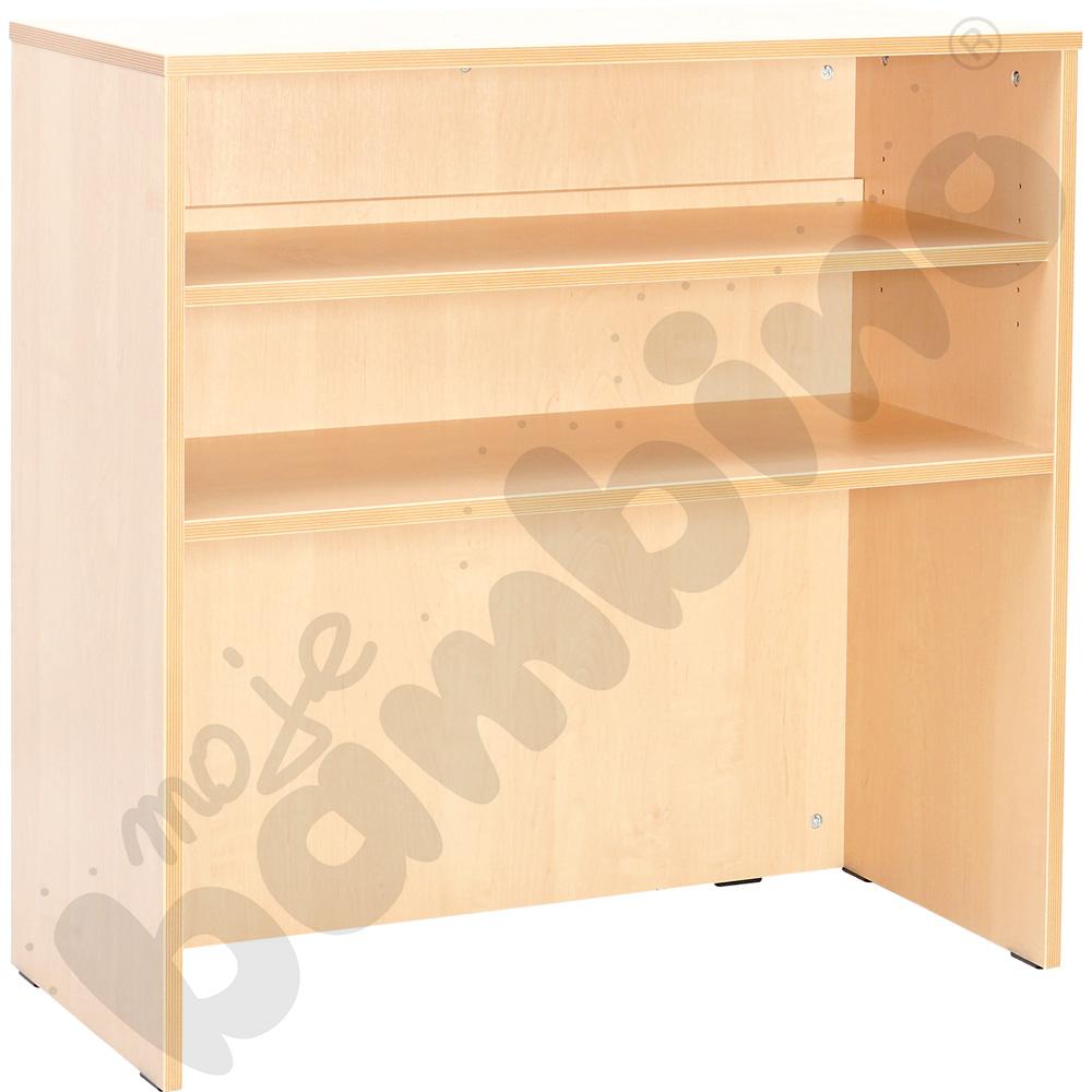 Szafka Flexi z półkami na pojemnik na kółkach