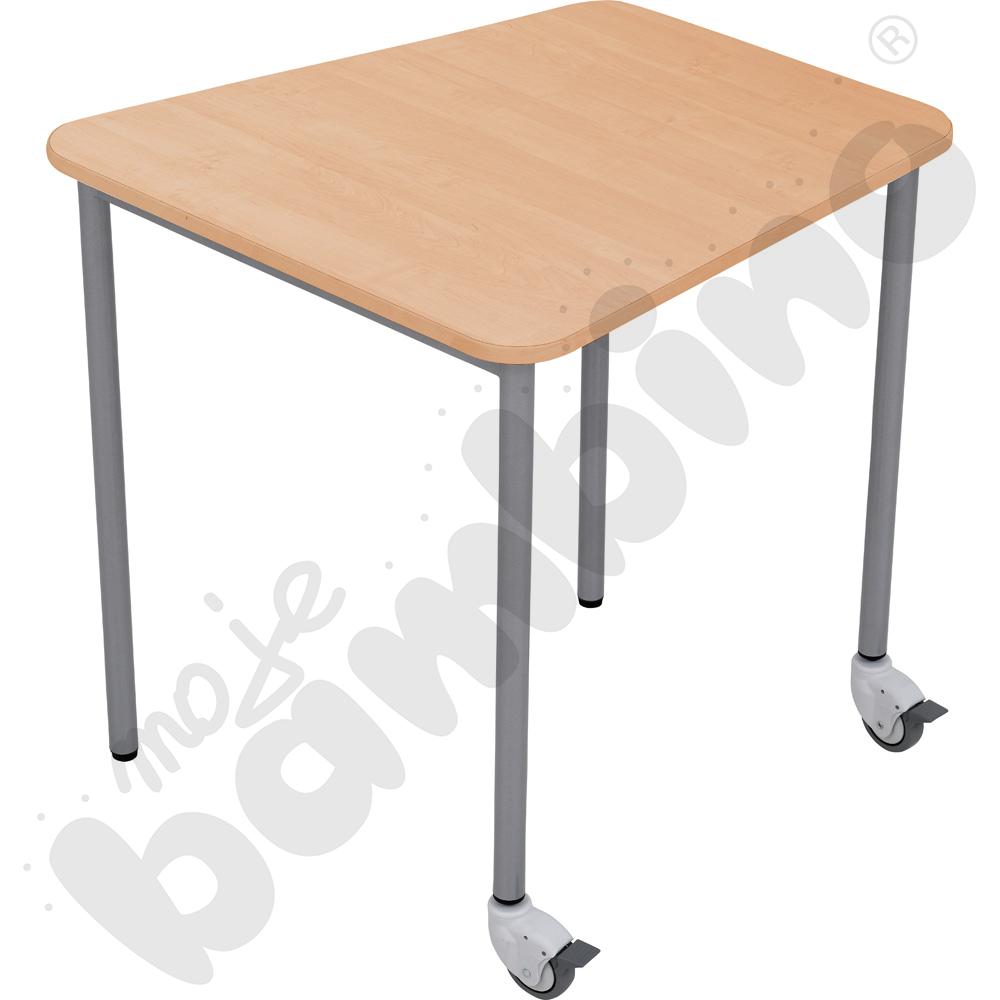 Stół Lektor mobilny prawy - klon jasny