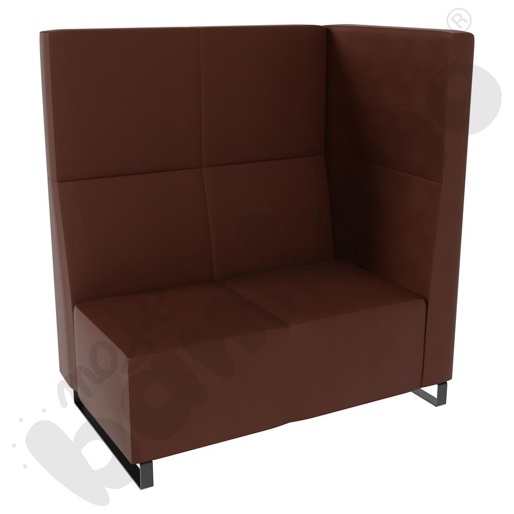 Sofa Universum 2-os. wys. 133 cm, bok średni prawy, tkanina MT03