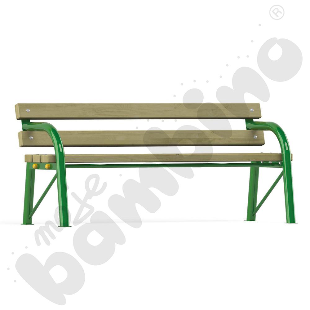 Ławka z rur przenośna