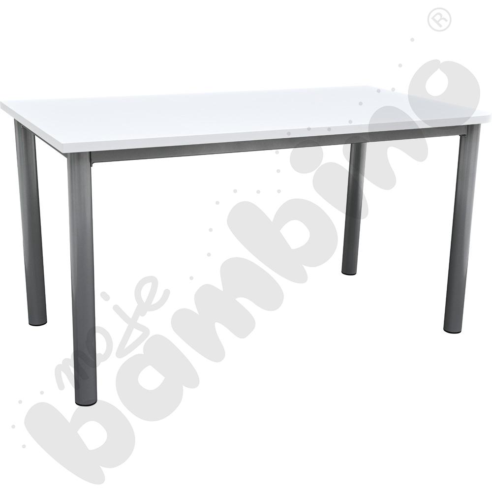 Stół konferencyjny prawy biały