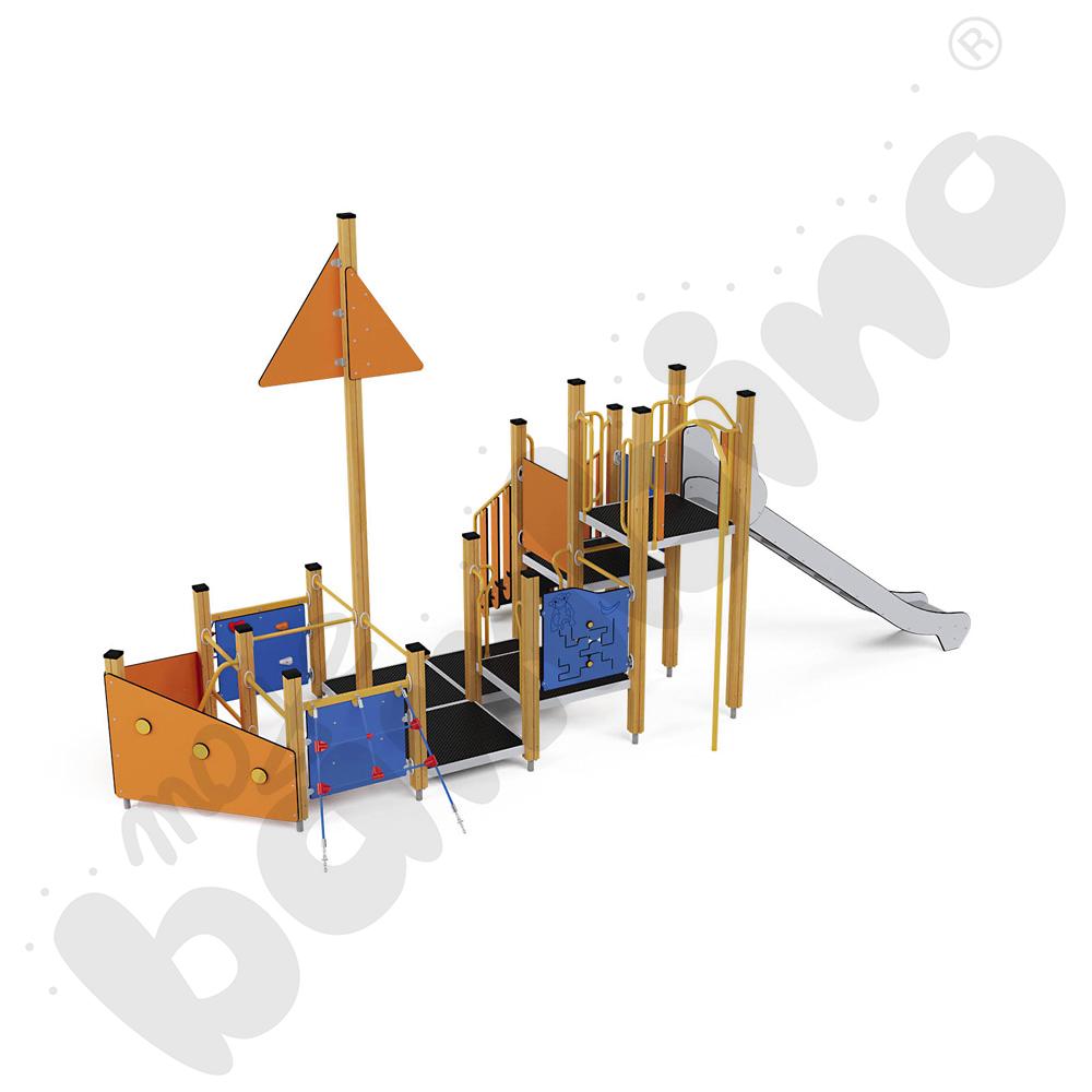 Quadro - zestaw 12454, drewniane słupy