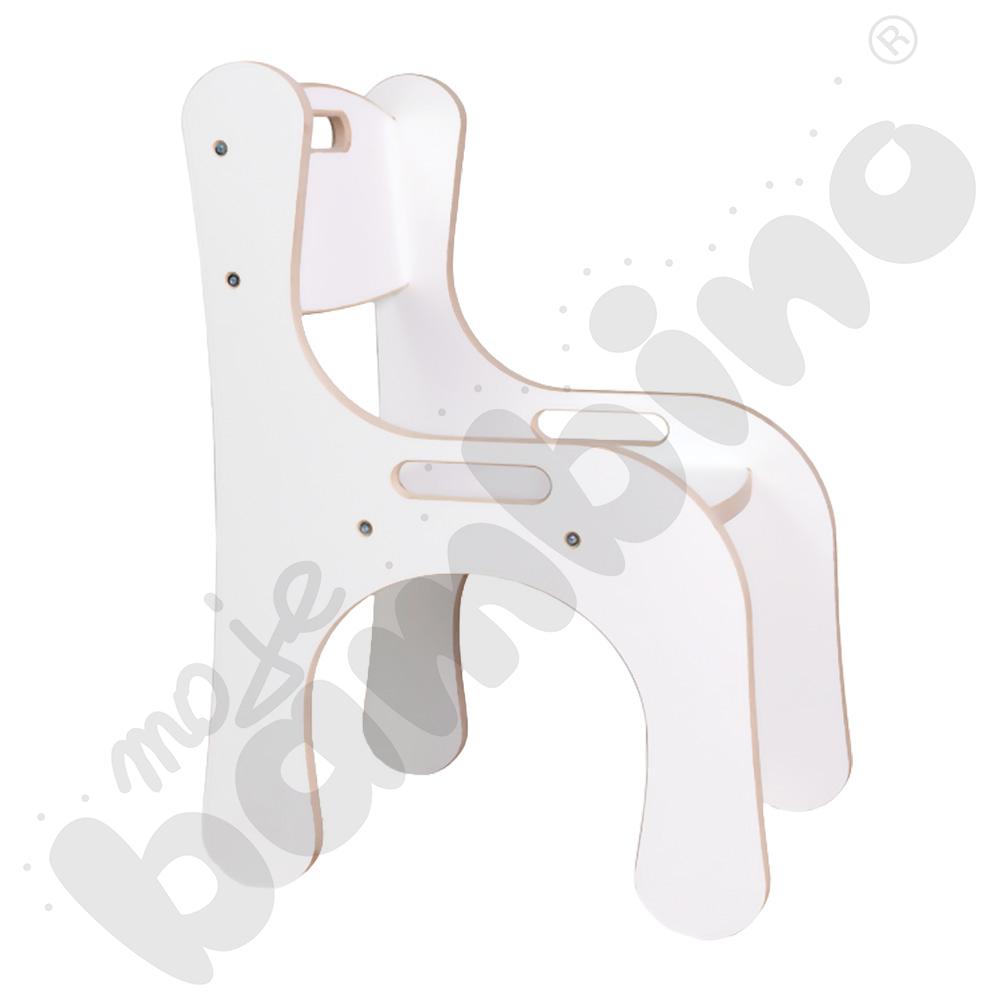 Krzesło ergonomiczne Good Wood - białe