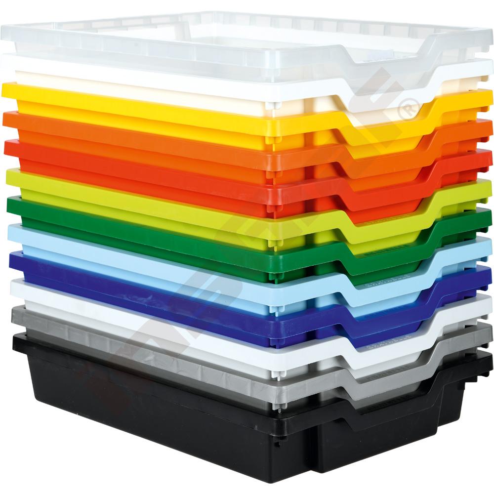 Úložný box 1 - plytký, transparentný