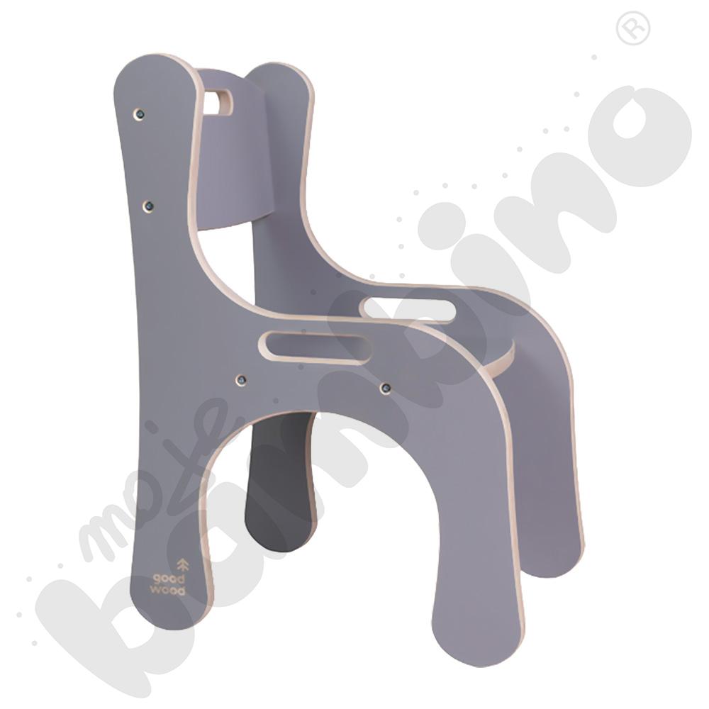 Krzesło ergonomiczne Good Wood - szare
