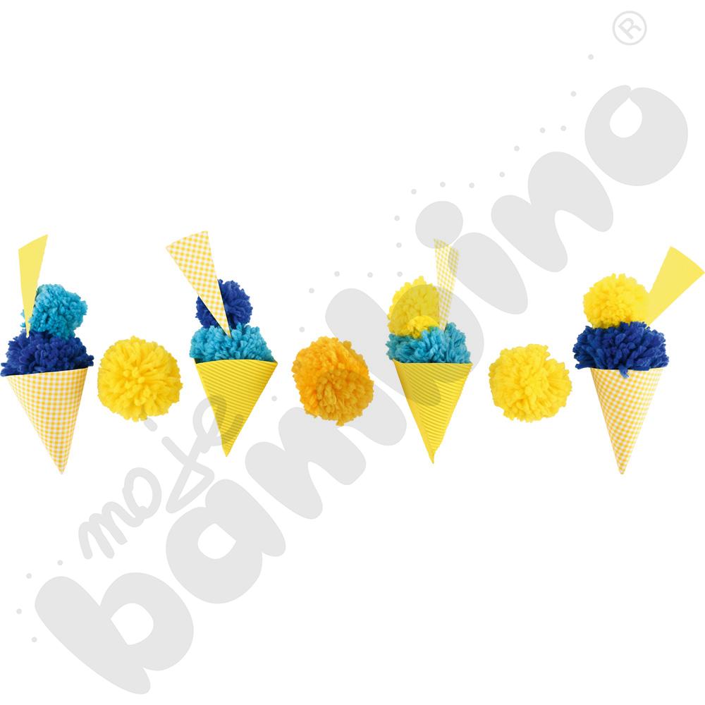 Włóczka - granatowa