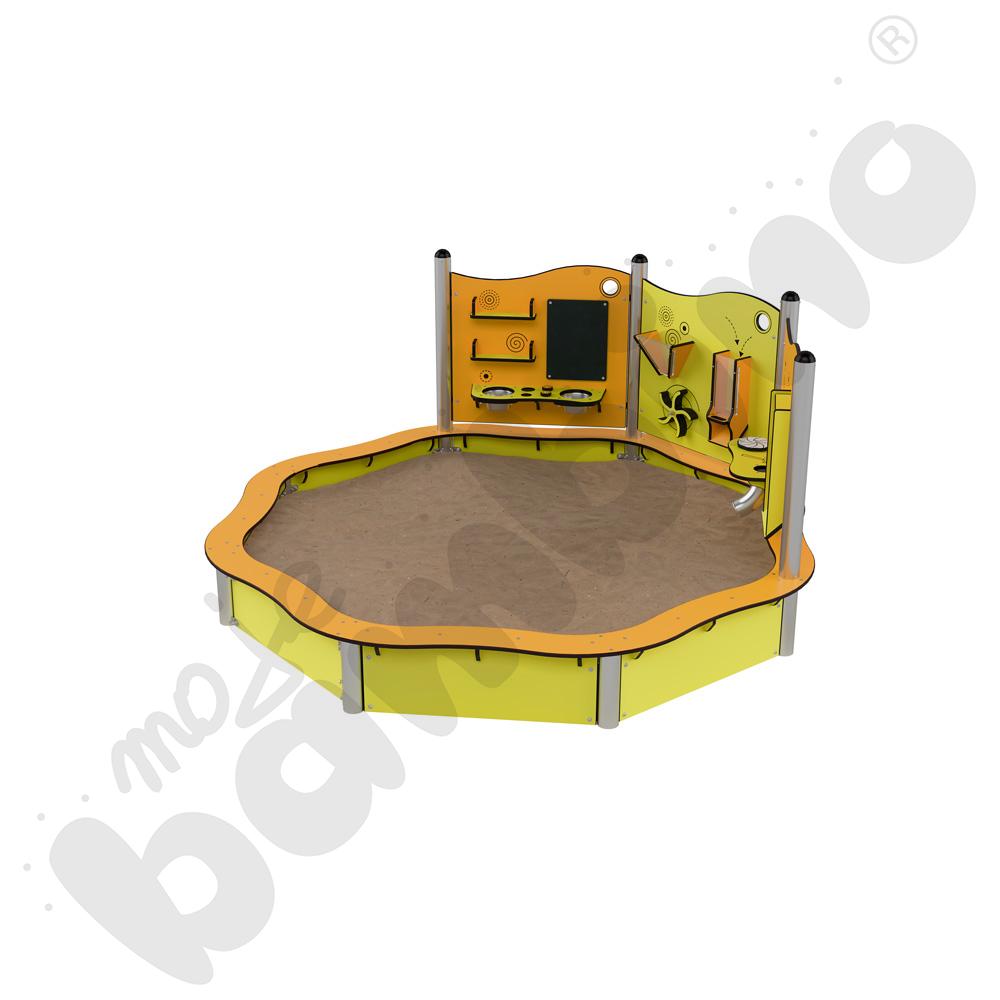 Milo - piaskownica z panelami