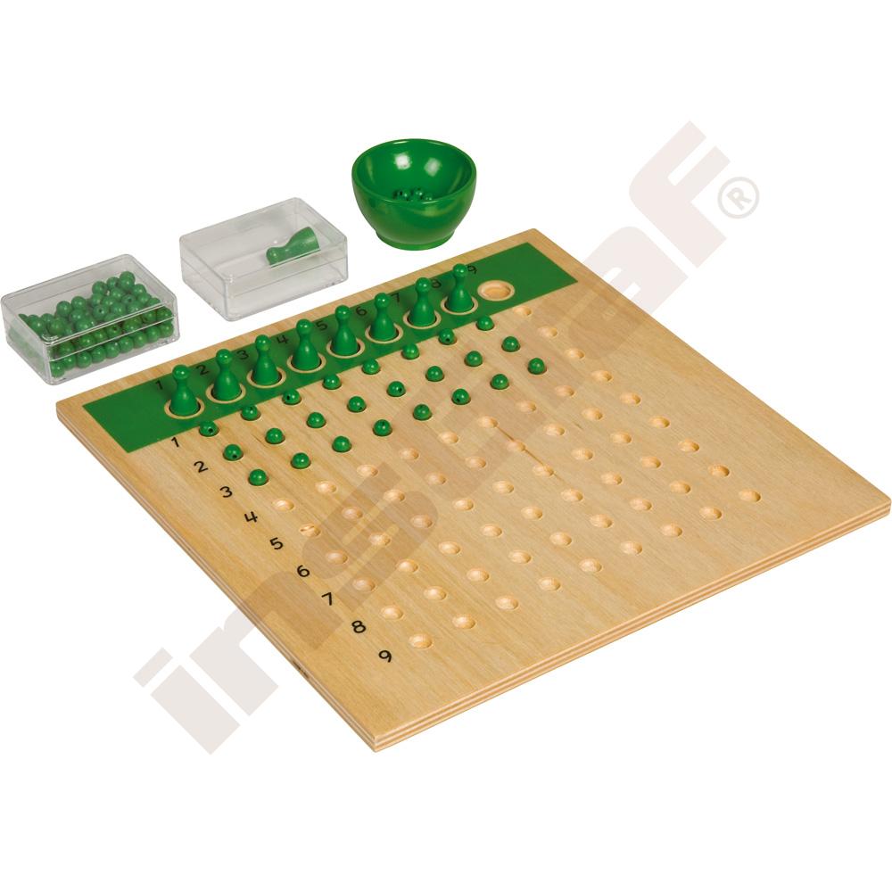 
Montessori Kleines Divisionsbrett
