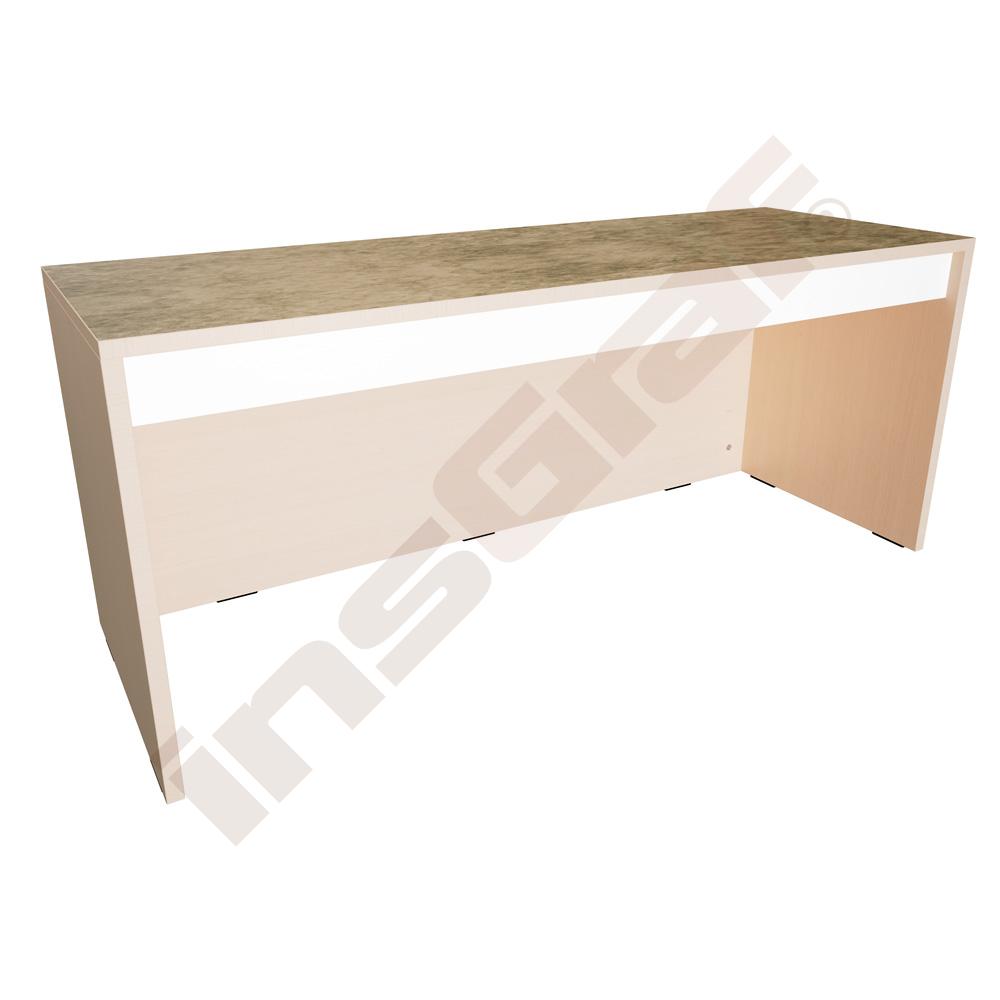 Quadro - tichá lavica S pre 3 malé úložné boxy, javor, béžové linoleum
