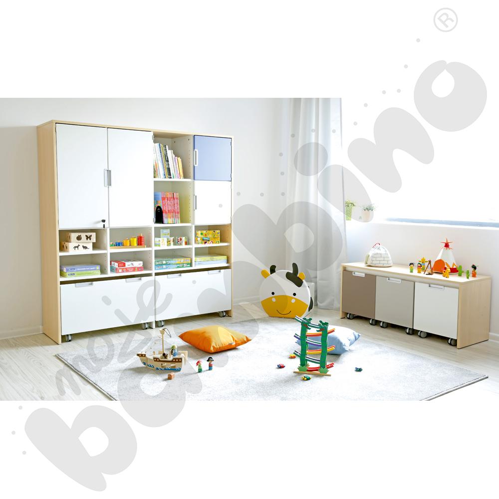 Quadro - skrzynia mała - brązowa