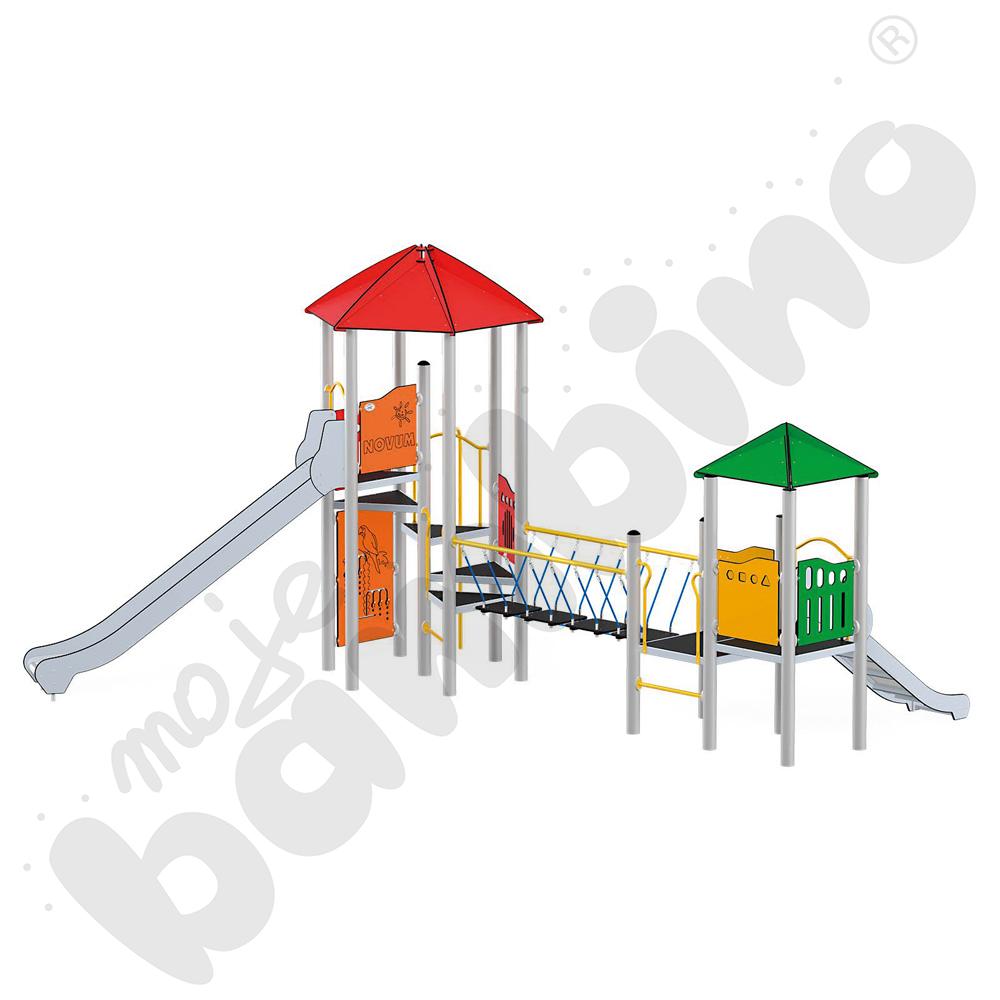 Orbis - baszta 9, metalowe słupy