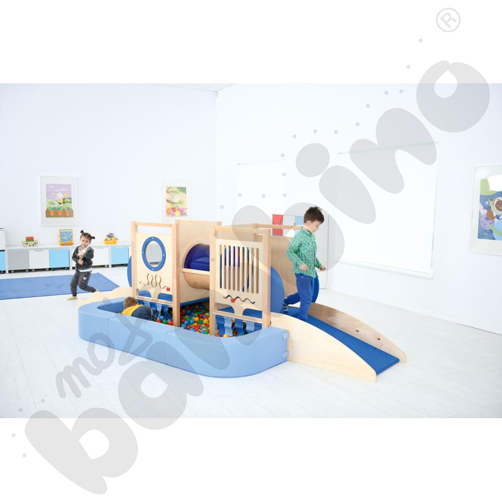 Kącik zabaw Łódź podwodna z basenem