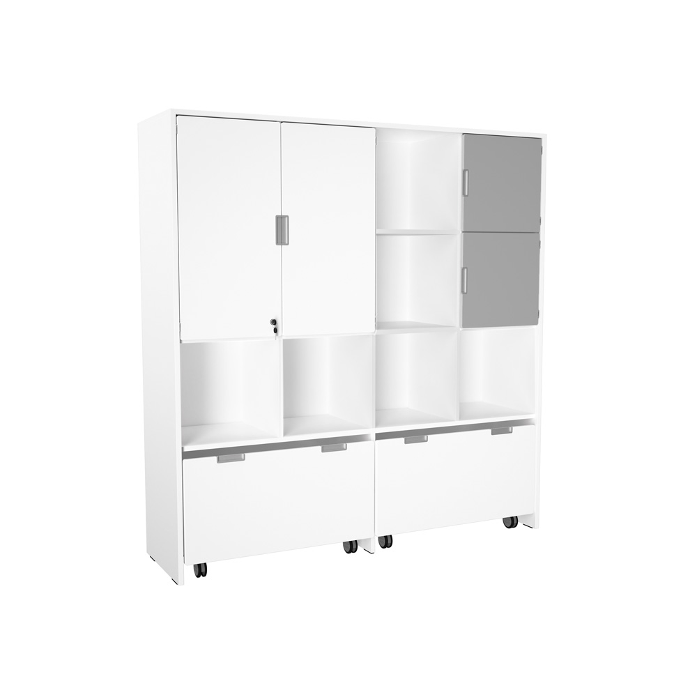 Quadro - zostava 240, biely korpus