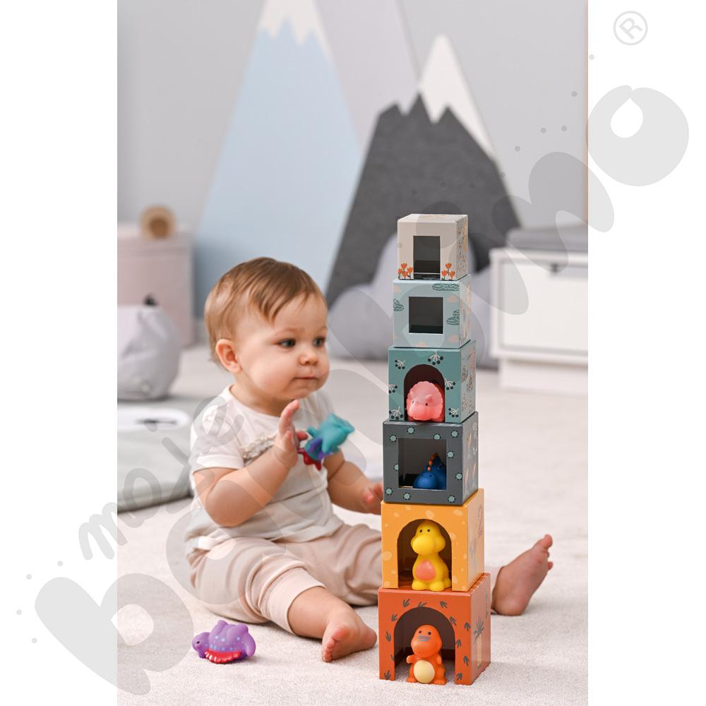 Zwierzątka z budkami - zestaw malucha