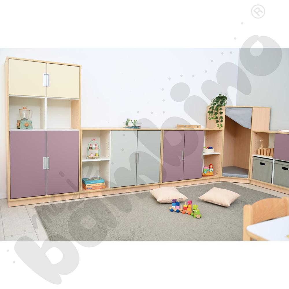 Quadro - zestaw 260, skrzynia klon jasny