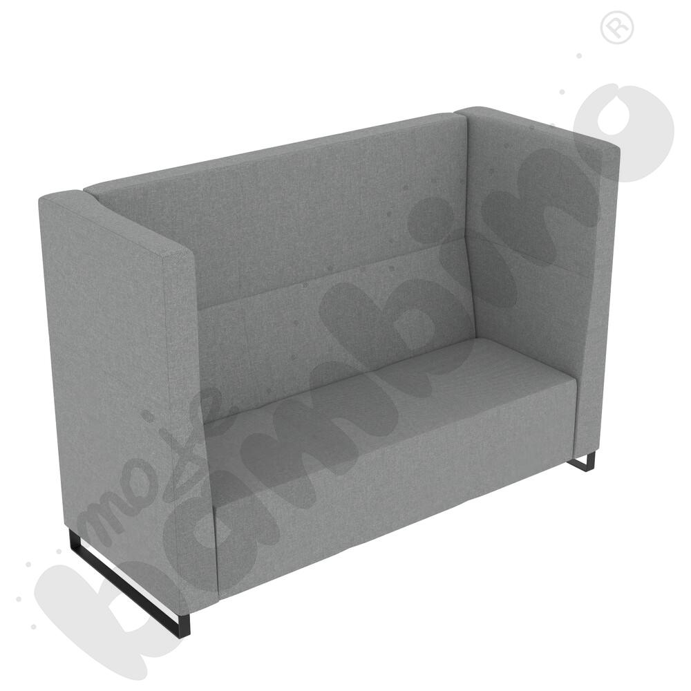 Sofa Universum 3-os. wys. 133 cm, 2 boki średnie, tkanina RO39