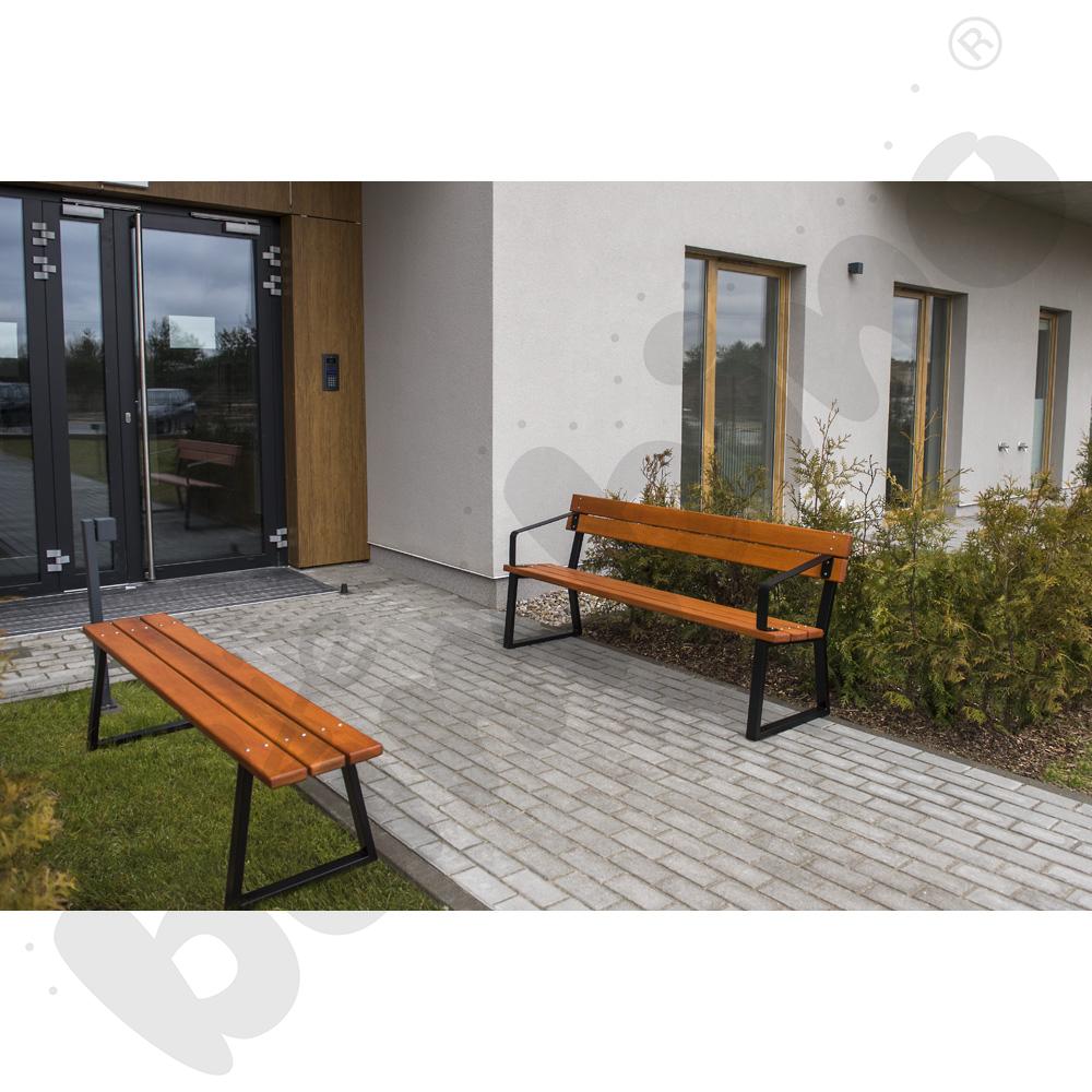 Ławka profilowa z podłokietinkiem