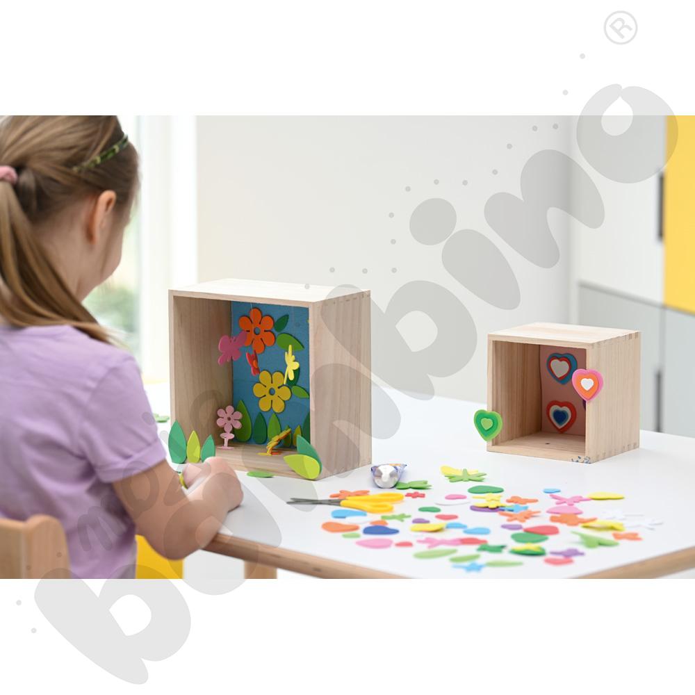 Pudełka - kwadraty do ozdabiania