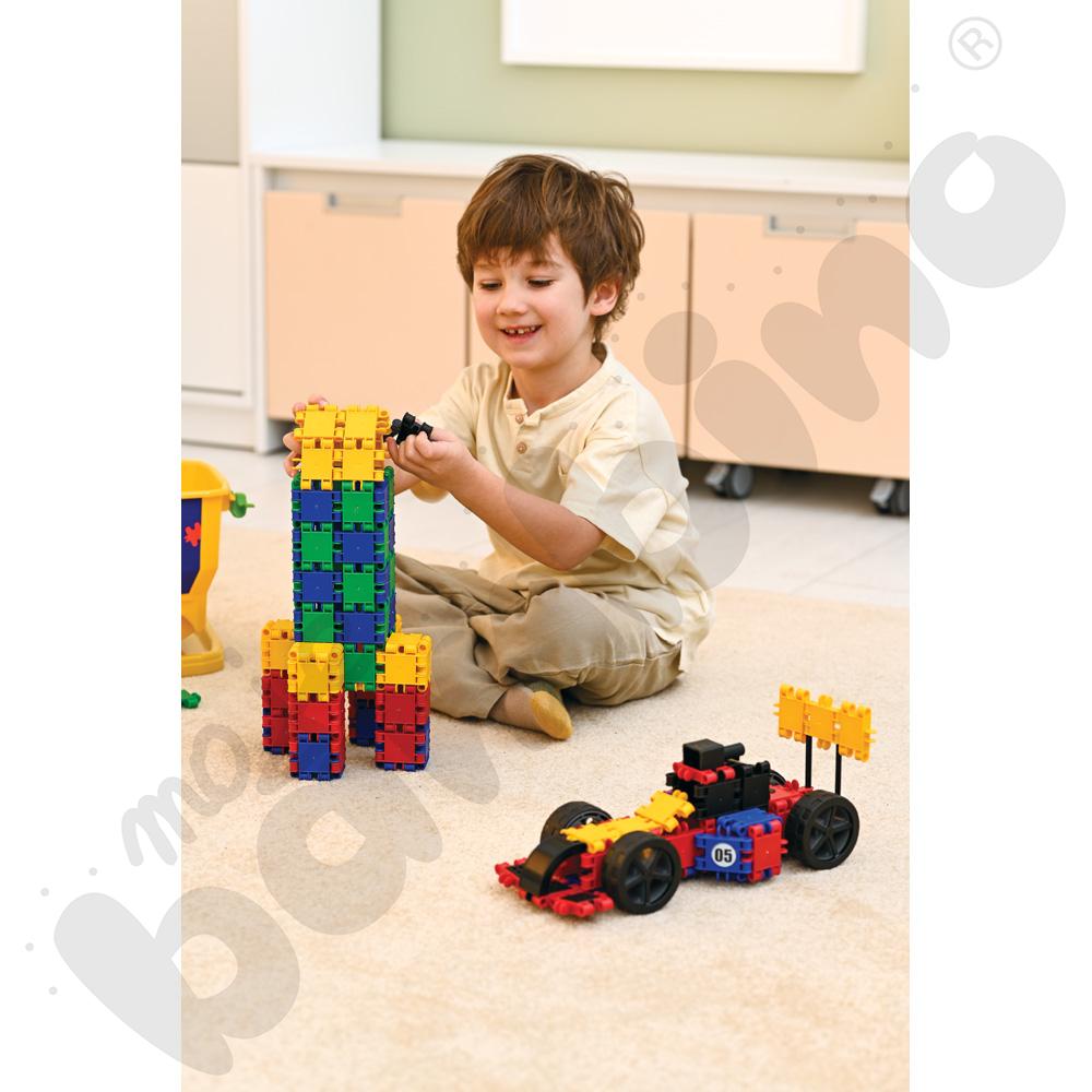 Klocki konstrukcyjne Clics Rollerbox 15w1