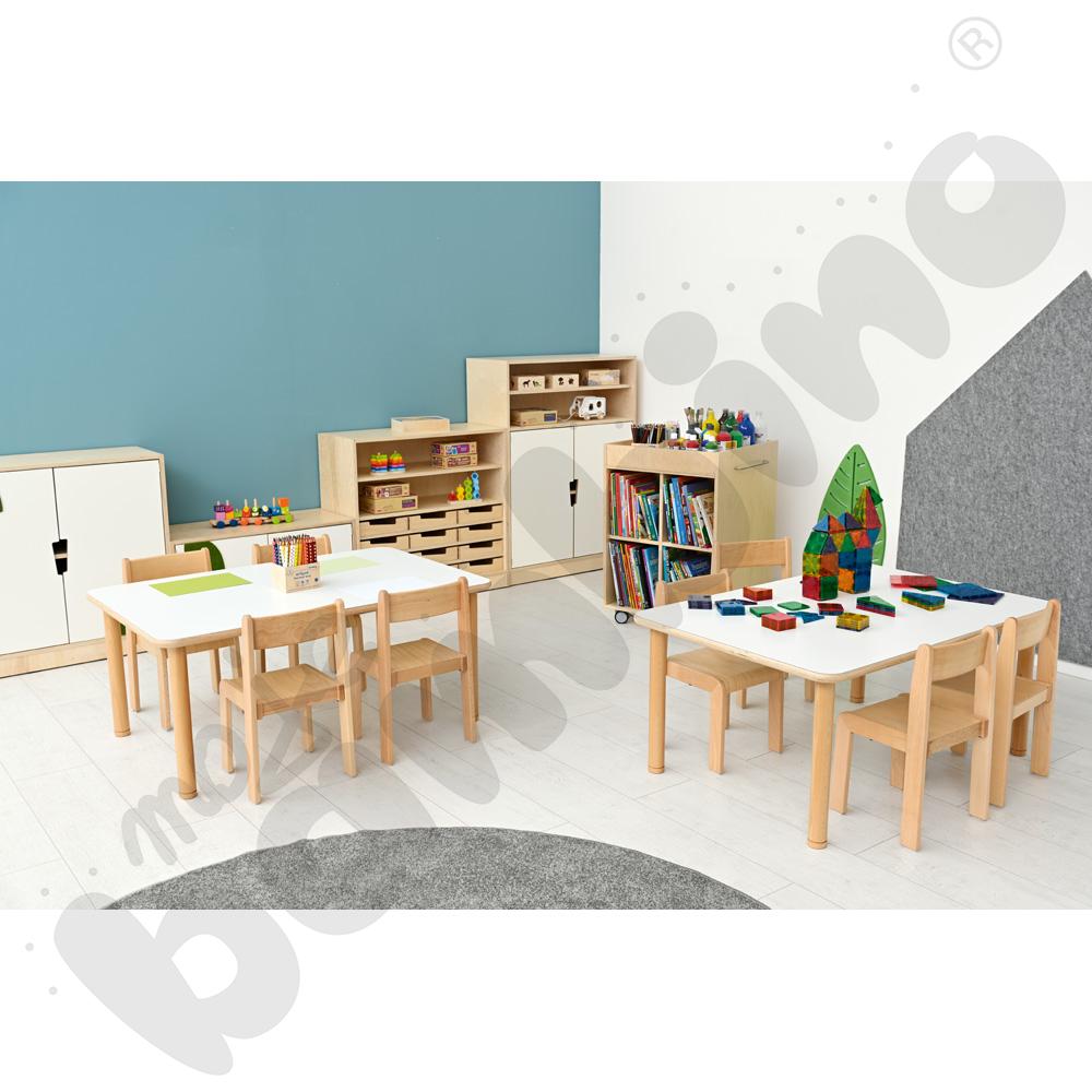 Blat Flexi prostokątny - biały