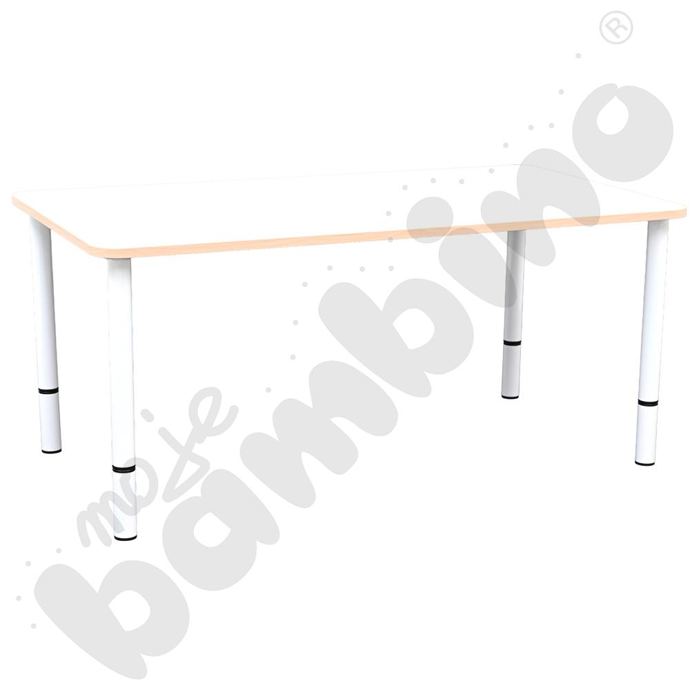 Blat Quadro klon jasny prostokątny, klon jasny obrzeże